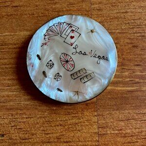 MCM Powder Compact with Las Vegas logo